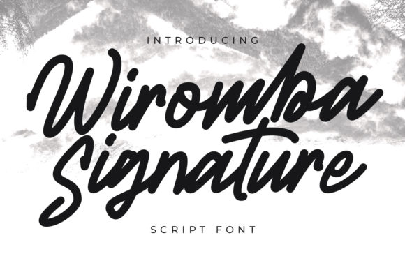 Wiromba Font Poster 1