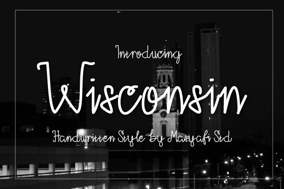 Wisconsin Font