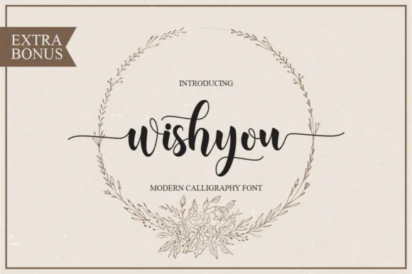 Wishyou Font Wishyou Font Poster 1