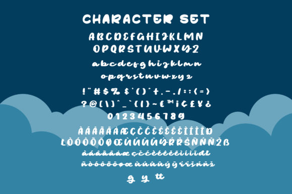 Wispy Night Font Poster 5