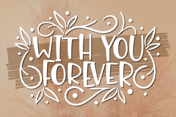 With You Forever Font Poster 1