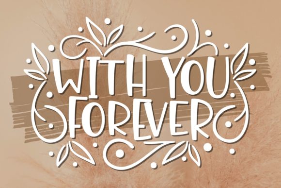 With You Forever Font Poster 1