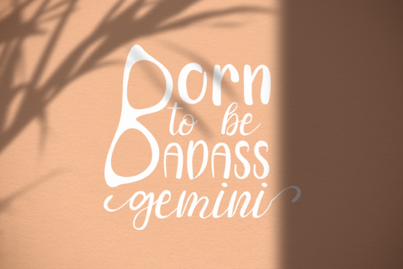 Witty Gemini Duo Font Poster 8