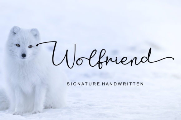 Wolfriend Font Poster 1