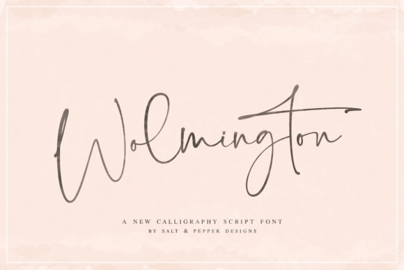 Wolmington Font Poster 1