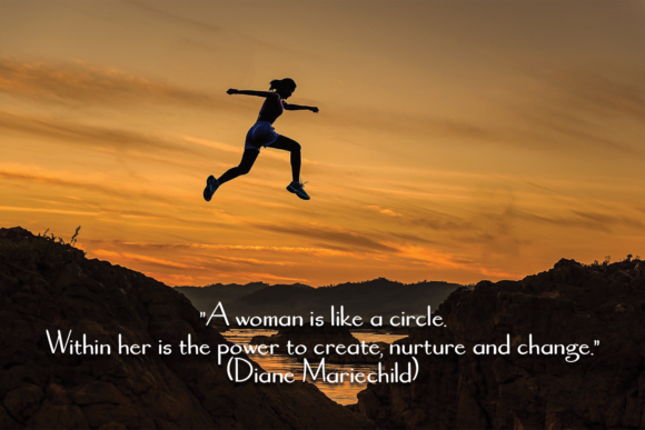 Woman Quotes Font Poster 2