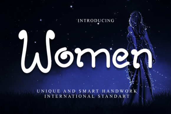 Women Font Poster 1