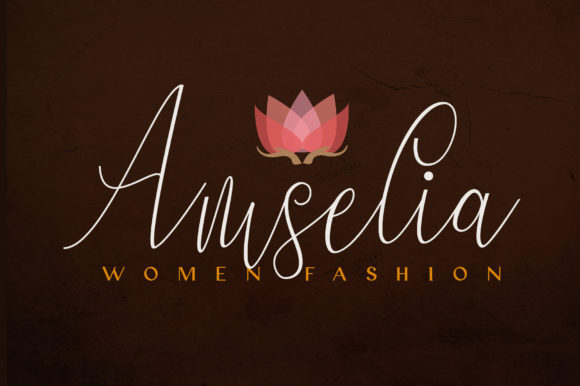 Women Frame Font Poster 4