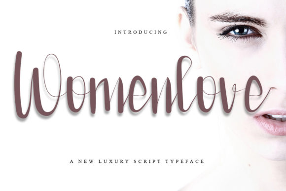 Womenlove Font Poster 1