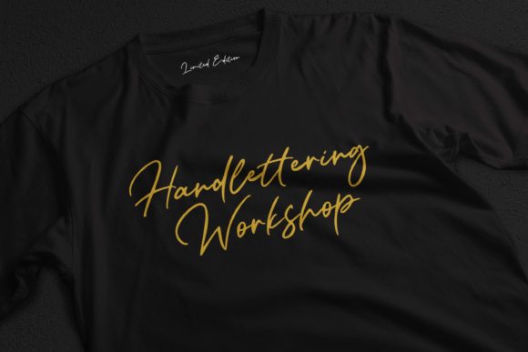 Wonderful Sunset Font Poster 6