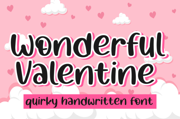 Wonderful Valentine Font Wonderful Valentine Font Poster 1
