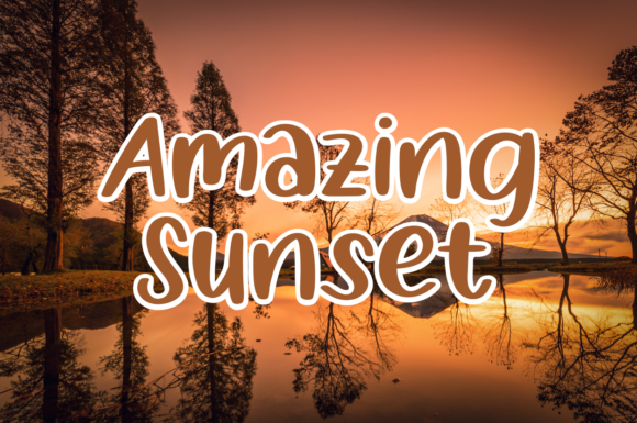 Wonderful Valentine Font Poster 3