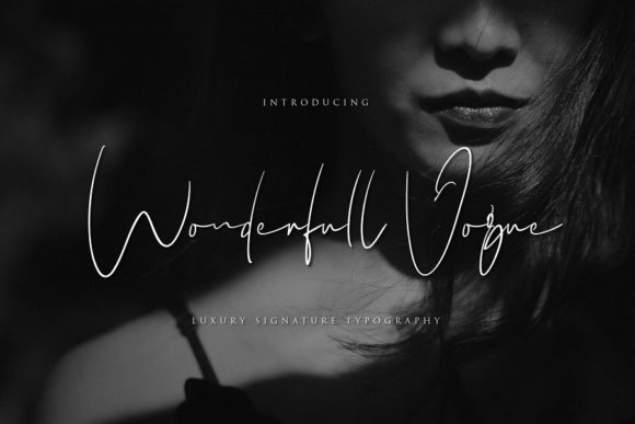 Wonderfull Vogue Font