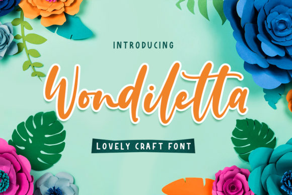 Wondiletta Font Poster 1