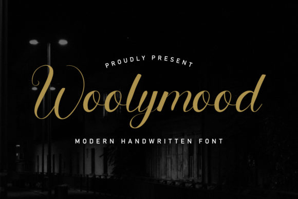 Woolymood Font Poster 1