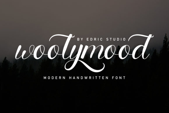 Woolymood Font Poster 2