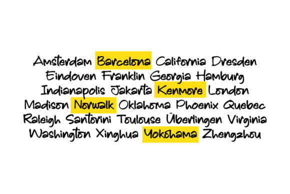 Wordwalker Font Poster 4