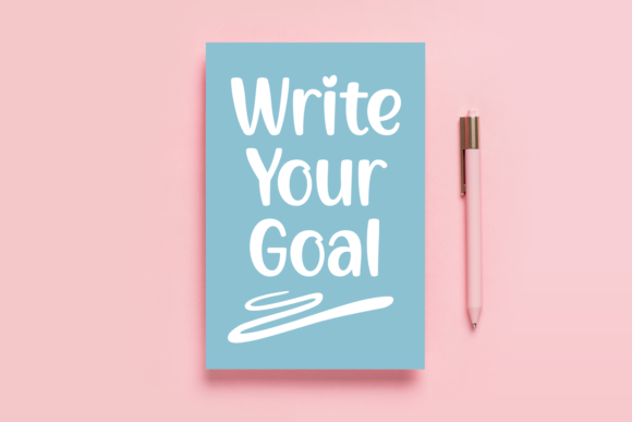 Write Your Goal Font