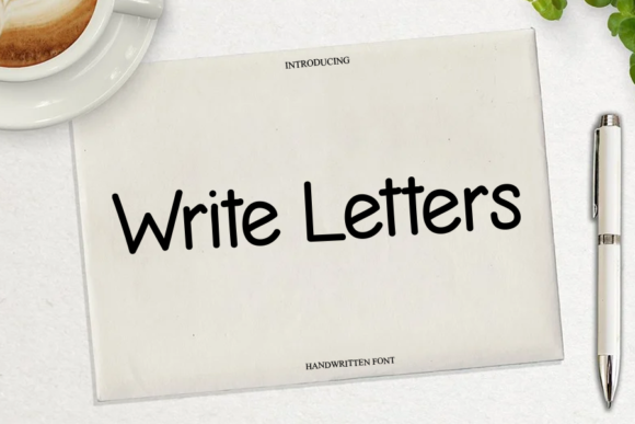 Writte Letter Font