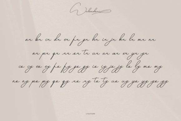 Wulandari Font Poster 6