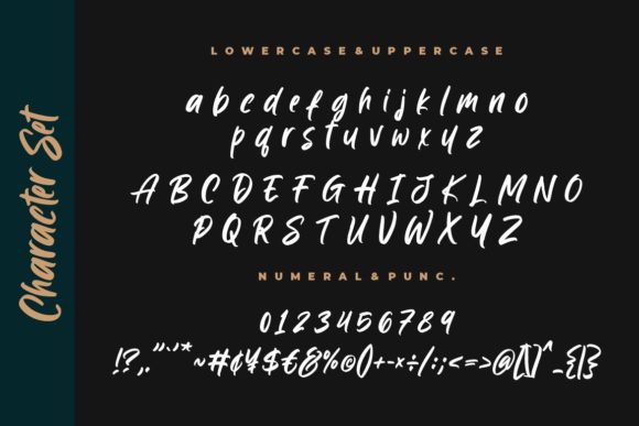 Wyattiky Font Poster 8