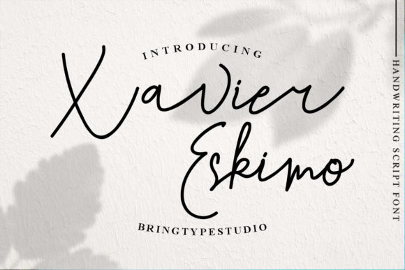 Xavier Eskimo Font Poster 1