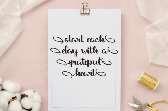 Yellow Sweet Font Poster 4