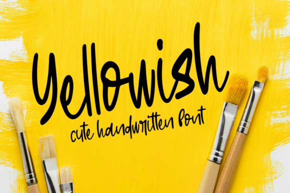 Yellowish Font