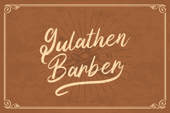Yilactha Font Poster 5