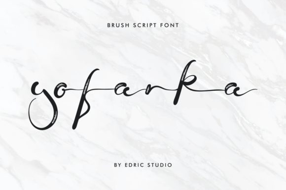 Yofanka Font Poster 2