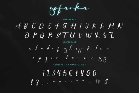 Yofanka Font Poster 4