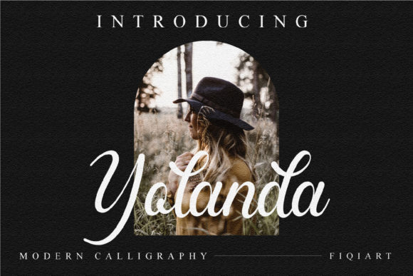 Yolanda Font Poster 1