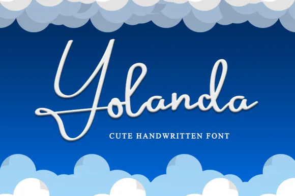 Yolanda Font Yolanda Font Poster 1