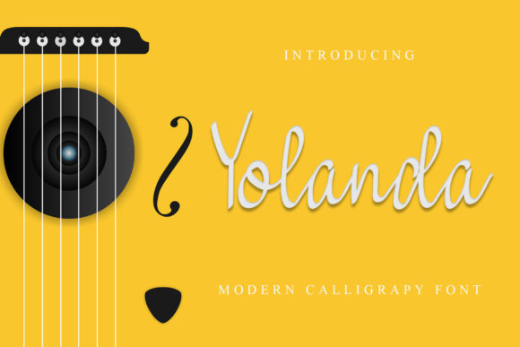 Yolanda Font Poster 1