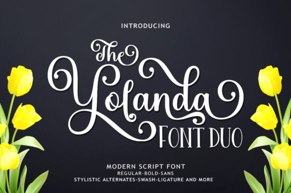 Yolanda Font Poster 1