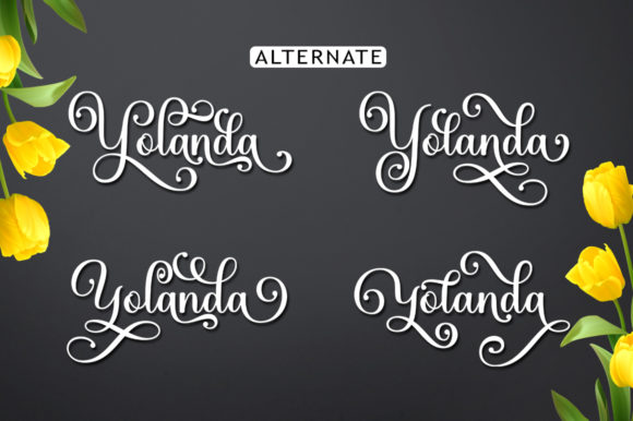Yolanda Font Poster 6