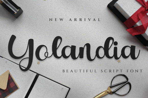 Yolandia Font Poster 1