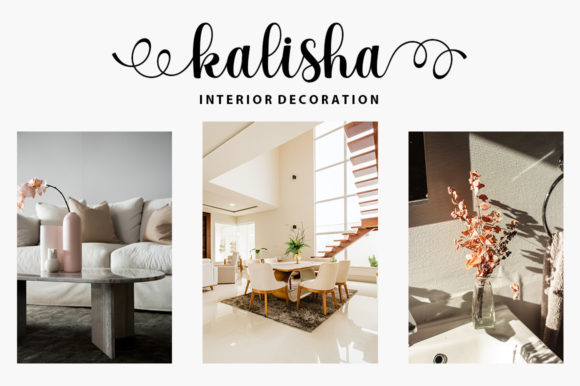 Yolistha Font Poster 3