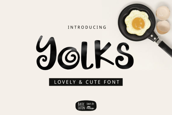 Yolks Font