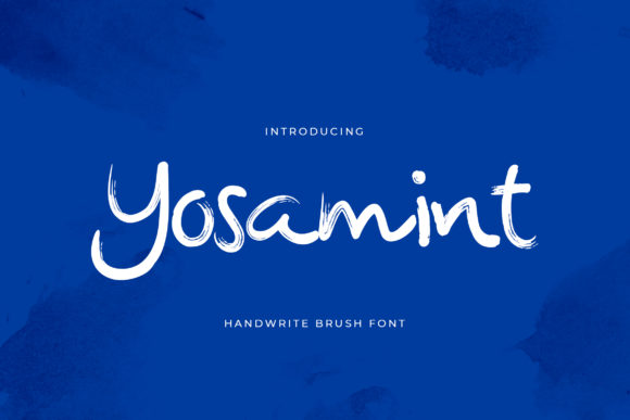 Yosamint Font Poster 1