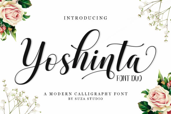 Yoshinta Font Poster 1