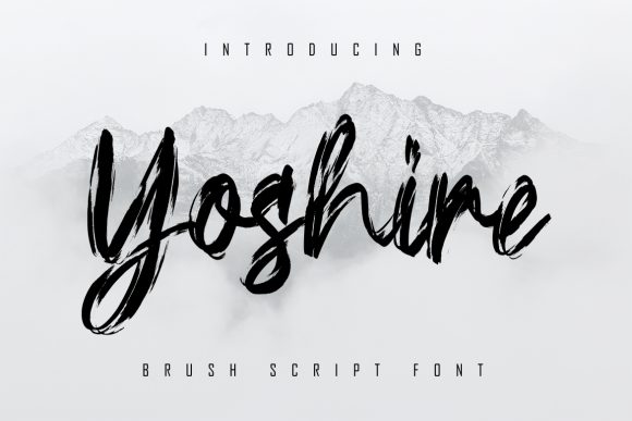 Yoshire Font Poster 1
