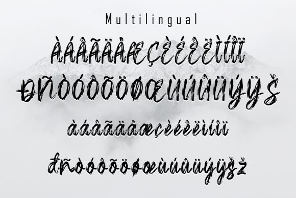 Yoshire Font Poster 6