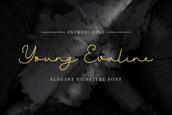 Young Evaline Font Poster 1