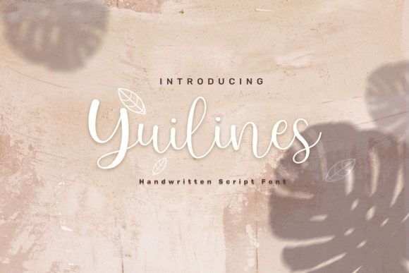 Yuilines Font Poster 1
