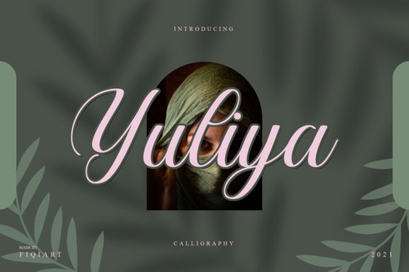 Yuliya Font Poster 1