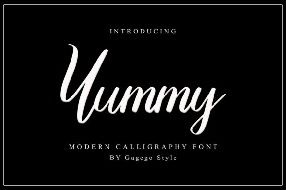 Yummy Font Poster 1