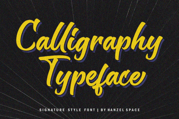 Zafrilus Font Poster 4
