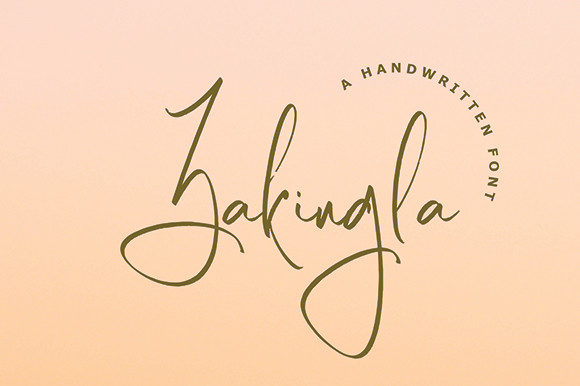 Zakingla Font