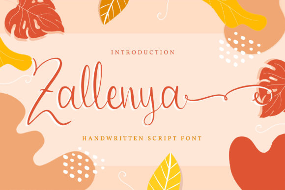 Zallenya Font Poster 1